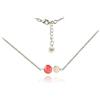 Dragon Porter Pendente con Ajustable Collana Catena Piccolo Rotondo Elegante Classico Glamour; Gioielli per Donne