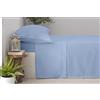Degrees home - Premium - Completo lenzuola - 4 pezzi - Lenzuolo - Lenzuolo con angoli 105 x 200-2 federe 80x50