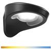 Zarivy Applique Solare 2 W 200 Lm 6500 K con sensore, colore nero. Ideale per illuminare i tuoi spazi esterni con efficienza e stile. Sfrutta l'energia solare per illuminare la tua casa!