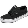 Vans Ward, Sneaker Uomo, Suede Canvas Black White, 41 EU