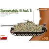 MiniArt Mini Art 72106 1:72 StuG III Ausf. G Prod. Marzo 1943 - riproduzione fedele, modellismo, kit in plastica, artigianato, hobby, incollaggio, kit modello, montaggio, non verniciato