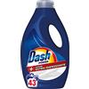 Dash Power Detersivo Lavatrice Liquido, 43 Lavaggi, Azione Extra-Igienizzante, Maxi Formato, Contro Sporco e Batteri Per Un Pulito Igienizzato, Efficace Anche a Bassa Temperatura