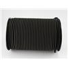 monoflex Fune di tensione elastica in gomma per teloni, spessore 10 mm, da 10 m, colore nero