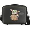 Star Wars Grogu, Necessario Adattabile, 29x21x15 cm ABS Rigido 9.14L 0.8 kg, Nero (Grogu)