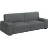 Soberine Divano Moderno 2 Posti da Soggiorno Divanetto in Velluto a Coste con Tasche Portaoggetti Laterali Divano Imbottito 3 Posti Sofa da Salotto Salone Sala Camera Studio Ufficio (Grigio Scuro)