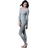 Susa Tanitex-Maglietta a Maniche Lunghe Intimo, Grigio mélange, Taglia Unica Donna