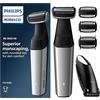 Philips Norelco Bodygroom Series 5000 - Regolabarba impermeabile da uomo con attacco posteriore, BG5025/40