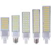EMFYL JiuRui LED Lampadine 10 pz/Lotto AC220V 5 w/7 w/9 w/11 w/13 w/15 w in Lega di Alluminio HA Condotto LA Lampada E27/G24 Evidenziare Pianta Lampada Street Lamp Lampada del Corridoio (Dimensione : E27 c