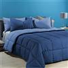 Caleffi - Trapunta Invernale Modern | Ideale per Letto Singolo | Comfort Superiore | 100% Poliestere, Bluette, Singola Piccola, Poliestere