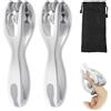 CiShow 2 Pz Finger & Hand Massager Roller, Finger Roller Massager, Roller Hand Massage Roller, Roller Hand Massage Tool, Roller Finger Roller per Artrite, Circolazione sanguigna