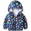 JinBei Bambino Cappotto Giacca a Vento Con Cappuccio Sottile Giacche e Cappotti Ragazzo Auto Blu Cerniera Lampo Bimbo Primavera Autunno Protezione Solare Vestiti Abbigliamento 2-3 Anni