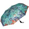 VON LILIENFELD® Ombrello Pieghevole Tascabile Vincent van Gogh: Iris Apertura e Chiusura Automatica Antivento Plegable Leggero Stabile Colorato Fiore Arte