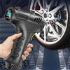 WYFCR Compressore Aria Portatile Pompa Per Elettrica, Compressore d'aria senza fili dell'gonfiatore pneumatico, Display digitale intelligente, Auto Shut Off Tyre Inflator con luce LED per auto, Moto