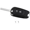 ECSiNG Custodia Protettiva Per Chiave Telecomando Pieghevole Per Auto 2 Pulsanti Compatibile Con Vauxhall Astra K 2015 2016 2017 2018 2019 2020 Compatibile Con Opel La Custodia Sostitutiva Per Chiave