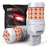 Cenmoll 582 W21W 7440 Lampadina a Led Rossa, Super Luminosa 40W 2000LM Canbus Senza Errori WY21W 582 W21W Lampadina a Led per Luce di Posizione Retromarcia di Sostegno Luci Posteriori del Freno, 2PCS