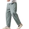 BOTCAM Karo Pantaloni da uomo eleganti in velluto a coste da uomo, larghi, casual, con elastico in vita, taglio dritto, Zjsjm_d-blu, XL