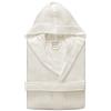 Maestri Cotonieri Accappatoio microspugna Luxury Cappuccio R029 XL Avorio