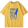 Pmkvgdy Uniforme da BasketBall Nowitzki 41# T-shirt da basket Tute da basket Tute da uomo e da donna (Color : Yellow, Size : XXX-Large)