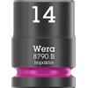 Wera 05005505001 8790 B - Inserto per chiave a bussola con attacco da 3/8, 14 x 30 mm