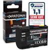 PATONA Platinum USB-C Batteria LP-E6 ricambio per Canon LPE6 LP E6, 2250mAh compatibile con Canon EOS 5D Mark II III IV 5DS R R5 6D 7D 60D 60Da 70D 80D 90D XC10 XC15 5 6 7 60 70 80 90 WFT-E5 E7