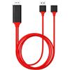 Dragon Trading Cavo HDMI, compatibile con todos los teléfonos iPhone iPad Android a TV Adaptador AV digitale 1080P para teléfonos iPhone y Android