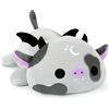 shownicer - Peluche a forma di mucca, kawaii, cuscino di peluche, mucca da latte, giocattolo per bambini di 3+ anni (Grigio, 30 cm)