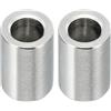 PATIKIL Distanziali in Acciaio Inossidabile M10, 2pz Distanziali Metallici in Acciaio Inossidabile 10,2mm ID x 16mm OD x 20mmL Distanziatore a Vite Rotondo per Bulloni a Vite M10 3/8