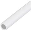 QUARKZMAN Tubo Rigido Rotondo in PVC 5mm ID 7mm OD 350mm Bianco ad Alta Resistenza per Tubi d'Acqua Artigianato Guaina per Cavi