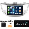 WOSTOKE Android 10 Autoradio Navigazione per auto Lettore multimediale stereo GPS Radio 2.5D Touch Screen perHyundai TUCSON 2015-2018