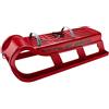 EKO, Bob di plastica Snow Star, 100x35x37, Rosso (Rot), 100x35x37