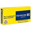 GlaxoSmithKline Preparazione H 12 Supposte 23MG