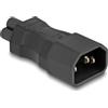 DeLOCK Adattatore di alimentazione IEC 60320 - C14 a C5, maschio/femmina