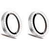 Generic Per Iphone16/16plus di Lusso Della Macchina Fotografica Protector Metallo Temperato G0g7 Lens Lens Glass