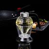 xixibuy Barattolo miele, Vasetti miele bomboniere, Trasparente Vasetto Per Miele Per La Conservazione E La Distribuzione Di Miele E Sciroppo, Design del diamante(200ML-acrilico)