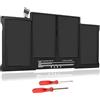 BIUBOTY Batteria A1466 per Macbook Air 13 Pollici Early 2015 2017 2014 Mid 2012 2013 2011 Late 2010 A1405 A1496 A1369 A1377 per Apple Mac Book Air 13 inch EMC2559 2632 2925 2469 Portatile Laptop Battery
