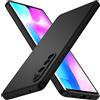 iVoler Cover in Silicone per Xiaomi Mi Note 10 Lite con Protezione della Fotocamera, Ultra Sottile Custodia in TPU Morbida Anti-Graffio Antiurto Protettiva Case, Nero