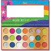 RUDE - Palette Ombretti Glitterati | 21 Colori Vivaci | Alta Pigmentazione | Facile da Usare | Cruelty Free e Vegan, Rosso, 1 unità (Confezione da 1)
