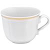 LE COQ PORCELAINE Anthiros tazza caffè bianca con filo oro cl 10 (minimo 6 pezzi)
