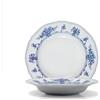 LE COQ PORCELAINE Anthiros piatto fondo blu Ø cm 23,5 (minimo 6 pezzi)