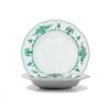 LE COQ PORCELAINE Anthiros piatto fondo verde Ø cm 23,5 (minimo 6 pezzi)