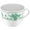 LE COQ PORCELAINE Anthiros tazza caffè bianca e verde cl 10 (minimo 6 pezzi)