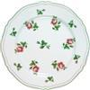 LE COQ PORCELAINE Anthiros piatto pane bianco con filo verde Ø cm 17,5 (minimo 6 pezzi)