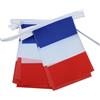 AZ FLAG Ghirlanda 12 Metri 20 Bandiere Francia 45x30cm - Bandiera Francese 30 x 45 cm - Festone BANDIERINE