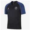 Nike PSG M Nk BRT Strk Top SS 4Th T-Shirt, Uomo, Black/Hyper Cobalt/White No Sponsor-Plyr, XL