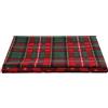 SaRani Telo Arredo Copritutto Gran Foulard Copriletto Copridivano Fantasia Natale Rosso (Scozzese)