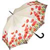 VON LILIENFELD® Ombrello Fiore Papaveri Pioggia Lungo Classico Automatico Donna Uomo