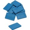 QUARKZMAN 20 Pezzi Spessori in Plastica 60 x 40 x 5 mm Distanziatori Piastrelle Squadrette Angolari Blocco Sottotetto Cunei Mobili Pannelli Plastica Esterno Rigida, Blu
