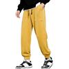 Sunnyuk Pantaloni Bianchi Velluto Uomo a Costo Gamba Dritta Larghi Invernali Sweatpants da Lavoro Jogging Chino Gamba Elastica Trousers Outdoor Cotone Tinta Unita Pants Costine Moda in Velluto a Coste