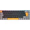 CHERRY MX-LP 2.1 Compact Wireless, Tastiera Gaming Senza Fili con 68 Tasti, Layout per il Regno Unito (QWERTY), Interruttori Meccanici MX LOW PROFILE SPEED, Nero