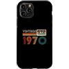 Vintage 1970 Limited Edition Retro Casse Custodia per iPhone 11 Pro Vintage 1970 Edizione Limitata Retro Cassette Tape Birthday 54